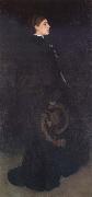 James Abbott Mcneill Whistler Miss Rosa Corder France oil painting artist